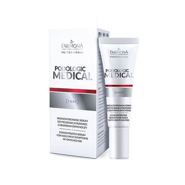 FARMONA PODOLOGIC MEDICAL koncentruotas serumas nagų priežiūrai – sprendimas onicholizei, grybeliui, 15 ml
