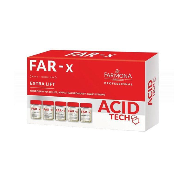 FARMONA PROFESSIONAL FAR-X odą stangrinantis veido koncentratas 5×5 ml – profesionali kosmetika salonams ir namų priežiūrai
