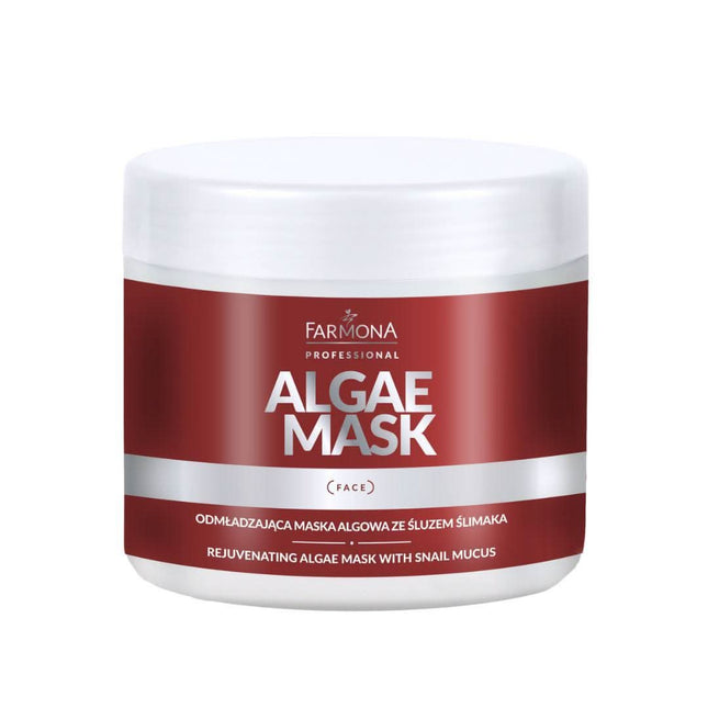 FARMONA PROFESSIONAL ALGAE jauninanti alginatinė kaukė su sraigių gleivėmis 160 g – anti-aging priemonė brandžiai odai