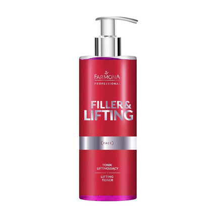 FARMONA PROFESSIONAL FILLER & LIFTING stangrinantis tonikas 500 ml veidui, kaklui ir dekoltė – profesionali kosmetika salonam
