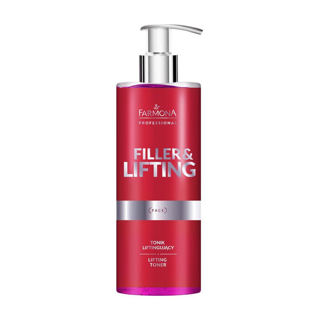 FARMONA PROFESSIONAL FILLER & LIFTING stangrinantis tonikas 500 ml veidui, kaklui ir dekoltė – profesionali kosmetika salonam