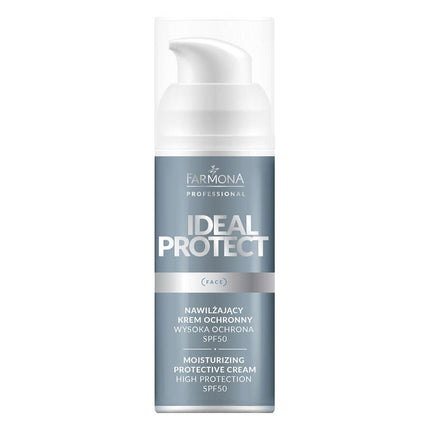 FARMONA PROFESSIONAL IDEAL PROTECT drėkinamasis apsauginis kremas SPF50 50ml – po procedūrinė odos priežiūra