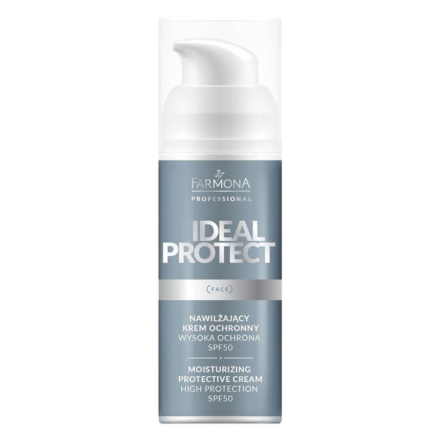 FARMONA PROFESSIONAL IDEAL PROTECT drėkinamasis apsauginis kremas SPF50 50ml – po procedūrinė odos priežiūra