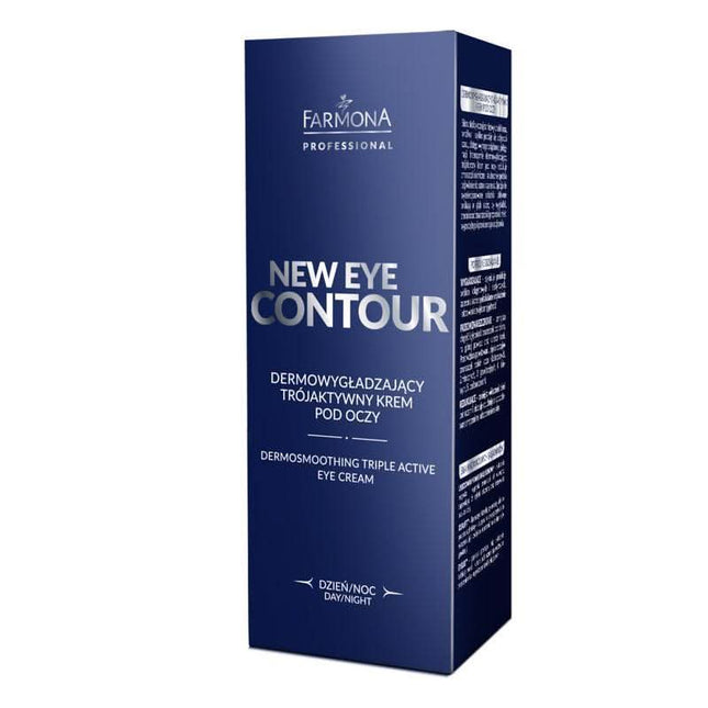Farmona Professional New Eye Contour trigubo poveikio paakių kremas 30 ml – mažina raukšles, atgaivina žvilgsnį