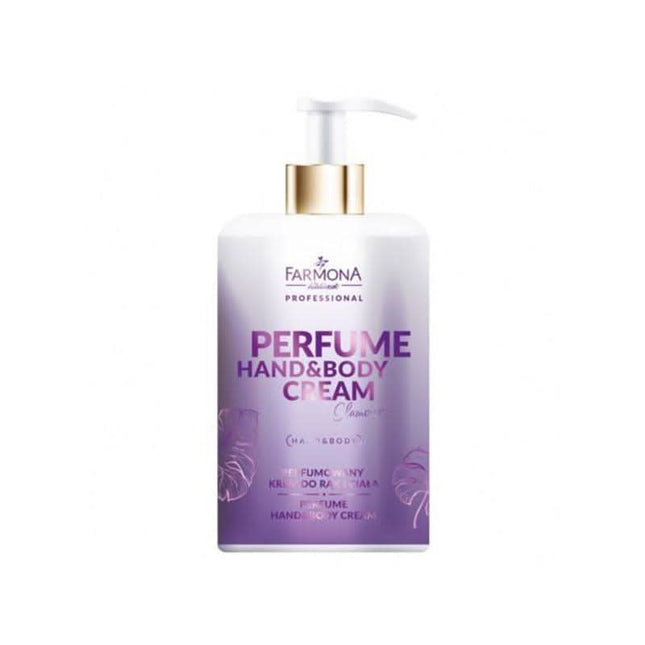 FARMONA PROFESSIONAL PERFUME GLAMUR rankų ir kūno kremas 300ml – drėkinantis, sausa odą maitinantis kosmetikos produktas