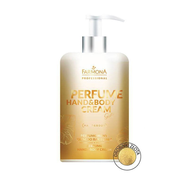 FARMONA PROFESSIONAL PERFUME GOLD rankų ir kūno kremas 300 ml – drėkinantis losjonas salonams ir kosmetologams