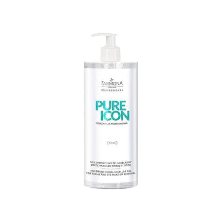 FARMONA PROFESSIONAL PURE ICON daugiafunkcinis micelinis gelis veido ir akių makiažo šalinimui 500 ml