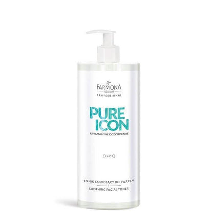 FARMONA PROFESSIONAL PURE ICON Raminamasis tonikas 500 ml jautriai ir kuperozinei odai – profesionalus salonų kosmetikos spre
