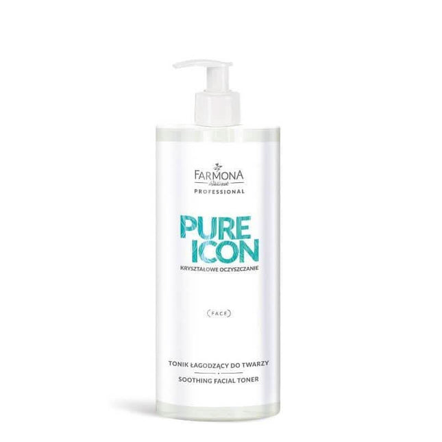 FARMONA PROFESSIONAL PURE ICON Raminamasis tonikas 500 ml jautriai ir kuperozinei odai – profesionalus salonų kosmetikos spre