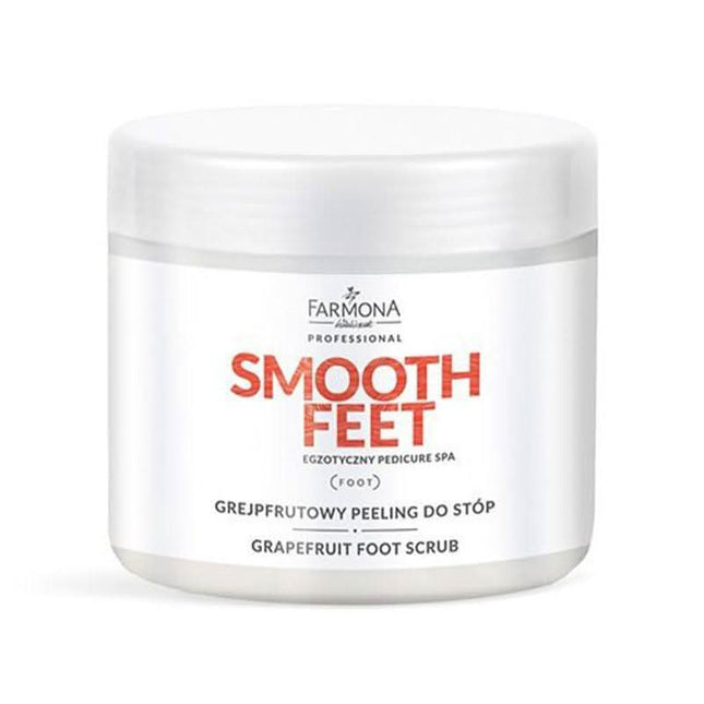FARMONA SMOOTH FEET greipfrutų šveitiklis pėdoms 690g – profesionalus pedikiūro produktas sausai odai