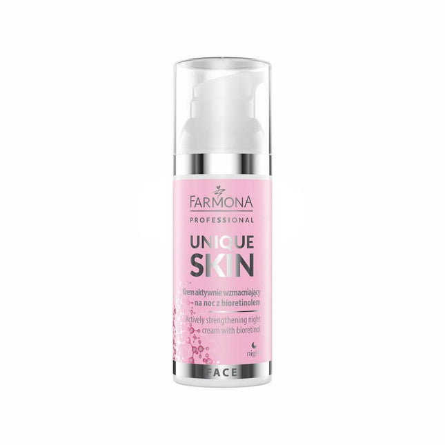Farmona UNIQUE SKIN naktinis kremas su bioretinoliu 50ml – odą stiprinantis kremas jautriai ir plonai odai