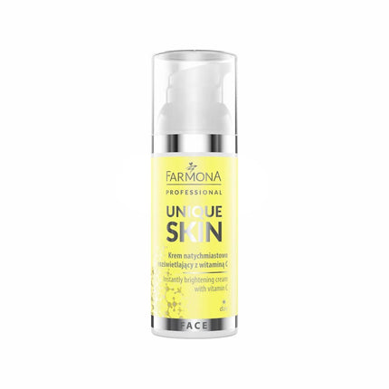 FARMONA UNIQUE SKIN skaistinamasis veido kremas su vitaminu C 50ml – ryškesnei, vienodesnio tono odai