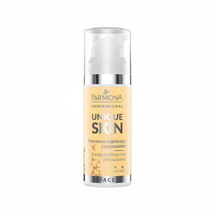 Farmona UNIQUE SKIN stipriai odą lyginantis veido kremas su niacinamidu 50 ml – brandžios odos priežiūrai