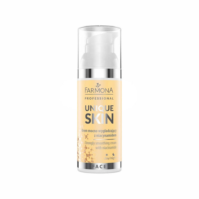 Farmona UNIQUE SKIN stipriai odą lyginantis veido kremas su niacinamidu 50 ml – brandžios odos priežiūrai