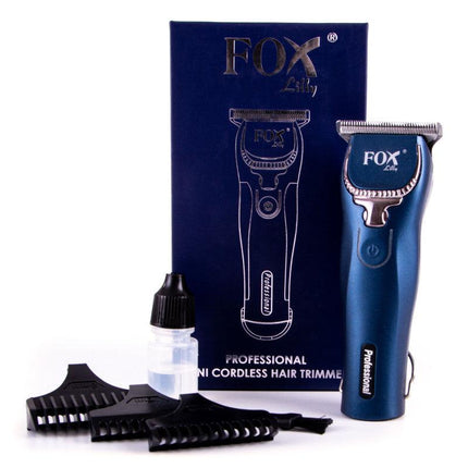 FOX Belaidis barzdos ir plaukų trimeris LILLY, mėlynas - Beauty Kit
