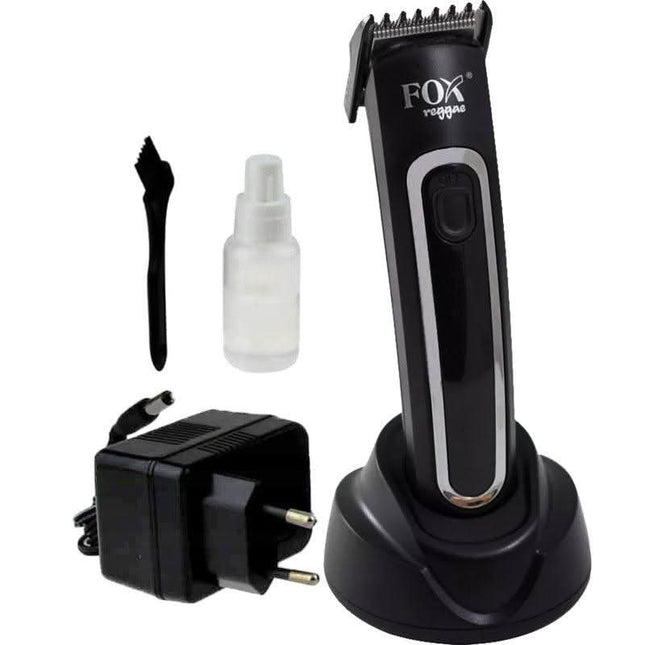 FOX plaukų ir barzdos trimeris REGGAE E0665, juodas - Beauty Kit