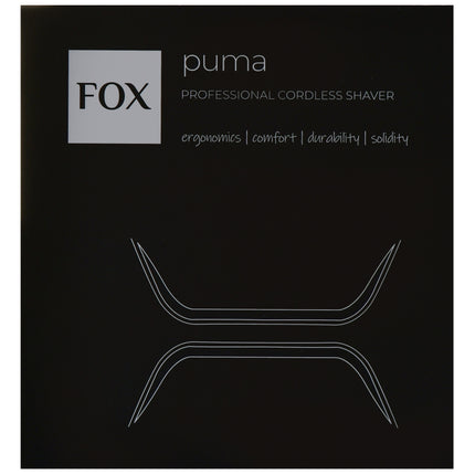 Belaidis FOX Puma skutimosi aparatas – tikslus kontūravimas ir švarus skutimas vyriškų kirpyklų meistrams