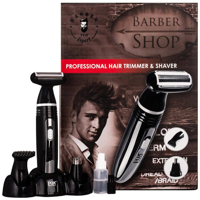 FOX Trimm and Shave daugiafunkcis trimeris veidui, plaukams ir nosiai - Beauty Kit
