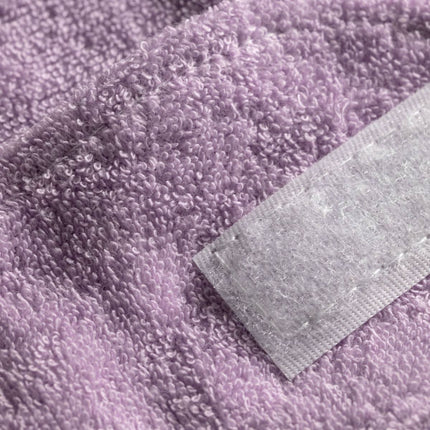 BeautyKit violetinė galvos juosta procedūroms – drėgmę sugerianti frotinė juosta klientų apsaugai kosmetologijoje