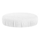 BeautyKit frotinis kėdutės užvalkalas baltas — kosmetologinėms kėdutėms 30–35 cm, 180 g/m² sugeriantis audinys