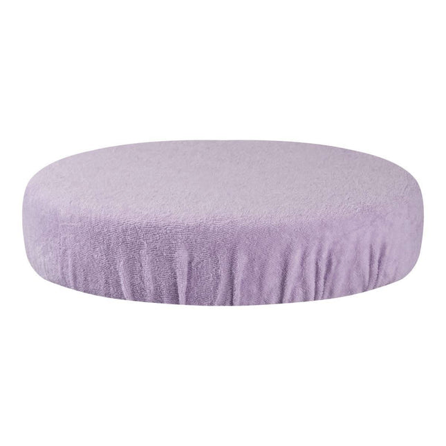 BeautyKit frotinis violetinis kėdutės užvalkalas kosmetologijos salonui – absorbuojantis, lengvai skalbiam