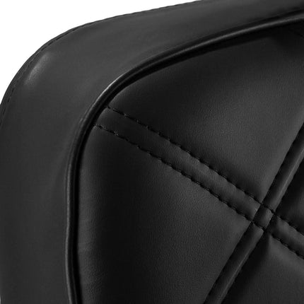 GABBIANO Leonardo juodai auksinė kėdė – premium klasės barberio įranga moderniam vyrų salonui