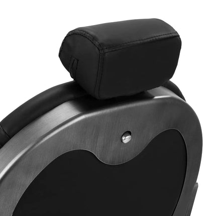 GABBIANO Niccolo Black hidraulinė kėdė – optimali ergonomika kirpėjui ir klientui