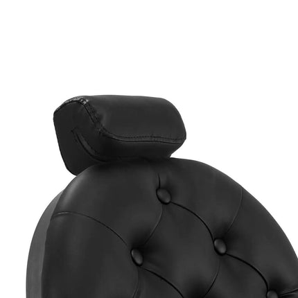 Kirpyklos kėdė GABBIANO Niccolo Black – patikima hidraulika greito pasiruošimo darbui