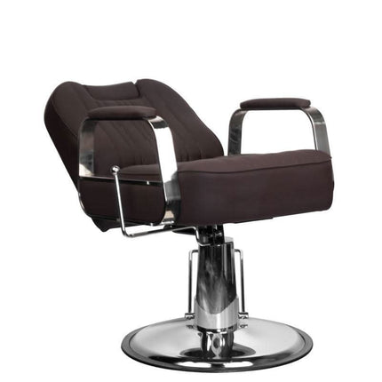GABBIANO RUFO hidraulinė kėdė iš šono – reguliuojamas aukštis profesionaliam barber salonui