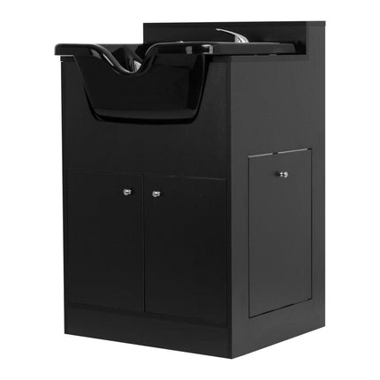 GABBIANO BB06 mobili plautuvė kirpykloje – ergonomiška kriauklė barber kabineto darbo erdvėje