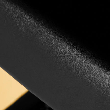 Hidraulinė kirpyklos kėdė GABBIANO TURYN – auksinės detalės ir ergonomiškas dizainas kirpėjams