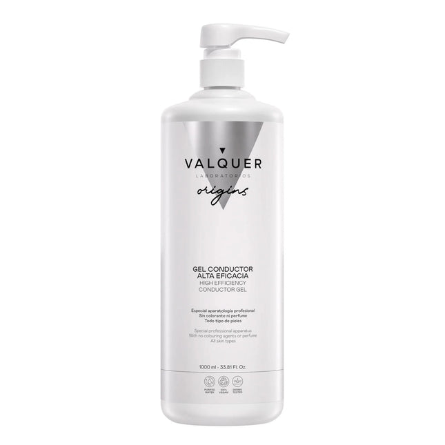 VALQUER Laboratorios ultragarsinis gelis veidui ir kūnui 1000ml – profesionalus kosmetologinis gelis salonams