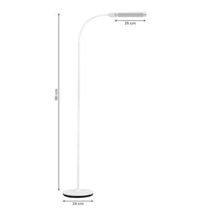 Pastatoma GLOW 6019 lempa kosmetologei – 10W, balta, tiksli procedūros vietos apšvietimui
