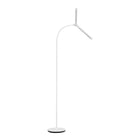 GLOW 6019 balta kosmetologinė pastatoma lempa su DUAL šviesos galva, 10W, baldai grožio salonui