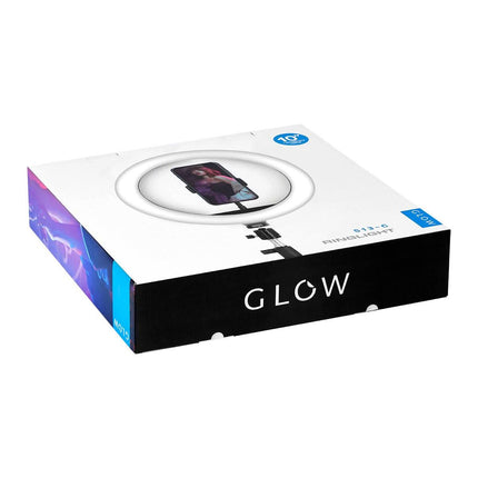 GLOW 10" makiažo lempa su stovu – profesionalus apšvietimas be šešėlių darbo vietoje
