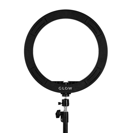 GLOW žiedinė lempa 10 W – tiksli šviesa grožio meistro darbo vietai