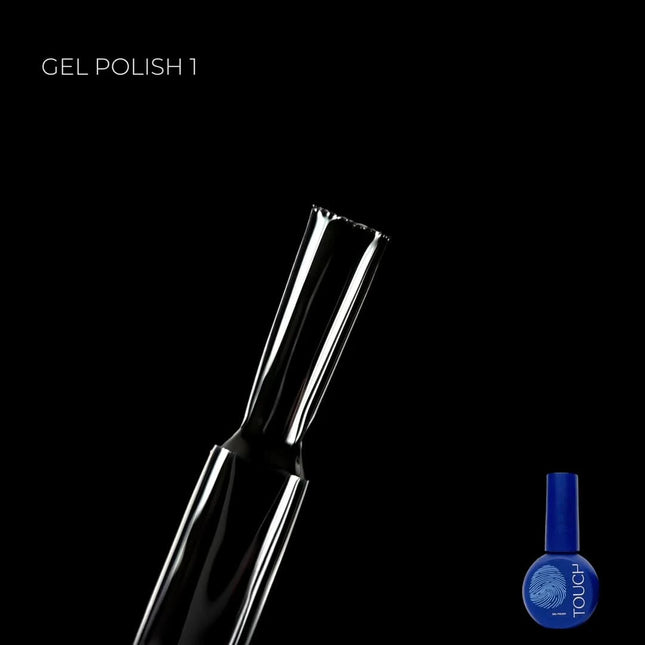 TOUCH Gel Polish 01 gelinis lakas manikiūrui, 9ml – ilgalaikė profesionali danga nagams