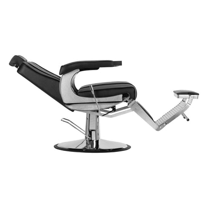 HAIR SYSTEM barberio kėdė su hidrauliniu mechanizmu – plačios reguliavimo galimybės įvairioms procedūroms
