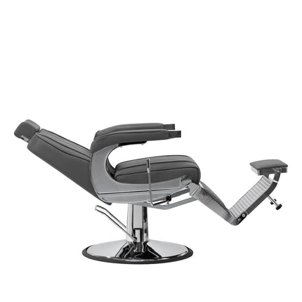 HAIR SYSTEM BM88066 barberio kėdė – ergonomiška sėdynė ir reguliuojamas aukštis salonui