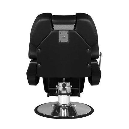 HAIR SYSTEM barberio kėdė su hidrauliniu kėlimu barber salone – reguliuojamas aukštis dirbant su klientu
