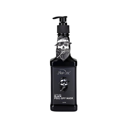 Hairotic Peel Off Mask Black Nulupama veido kaukė vyrams, 500ml 