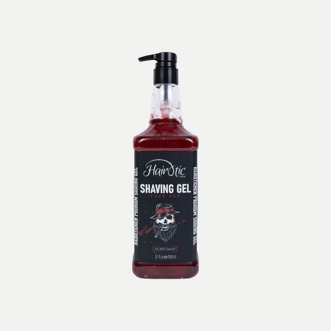 Hairotic Shaving Gel Code Red Skutimosi gelis, 1100ml - Beauty Kit
