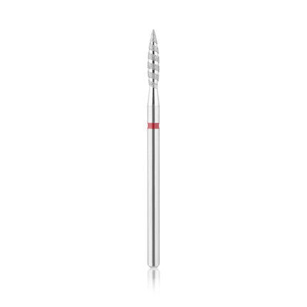 HEAD Deimantinis antgalis Flame Tornado Pointed RED, Ø2.3 - Beauty Kit