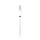 HEAD Deimantinis antgalis Flame Tornado Pointed RED, Ø2.3 - Beauty Kit