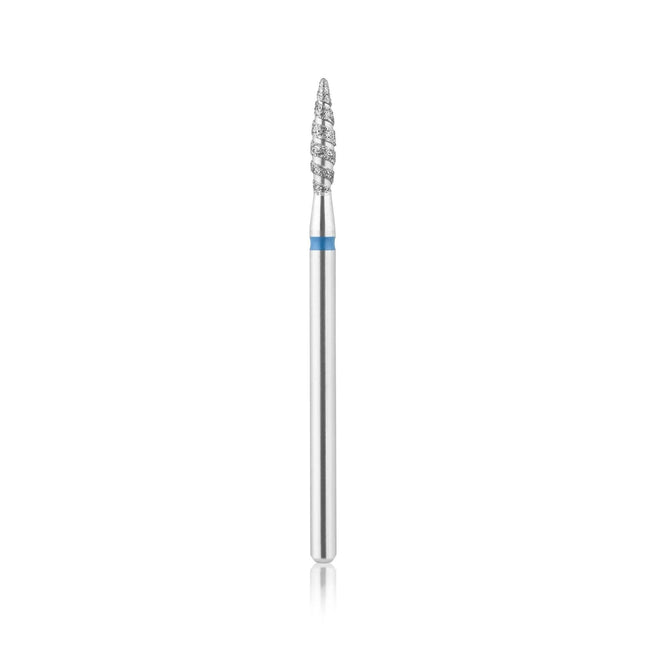 HEAD Deimantinis antgalis Flame Tornado Rounded BLUE, Ø2.3 - Beauty Kit