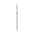 HEAD Deimantinis antgalis Flame Tornado Rounded RED, Ø2.3 - Beauty Kit