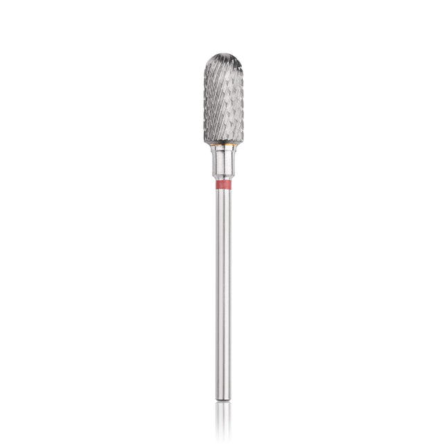 HEAD Volframo karbido antgalis Rounded Cylinder RED, Ø6.0 mm, L-14 mm - Beauty Kit