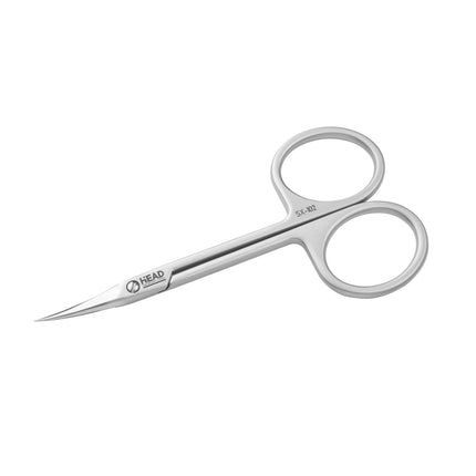 HEAD THE BEAUTY TOOLS X-LINE žirklutės odelėms L-18mm 96mm – profesionalus manikiūro įrankis salonams