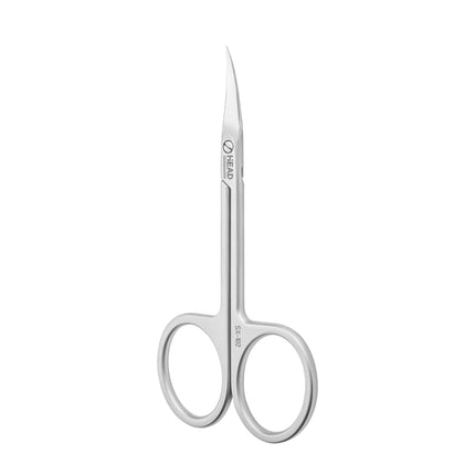 HEAD THE BEAUTY TOOLS kompaktiškos 96mm žirklutės odelių apipjovimui pedikiūro ir manikiūro kabinetuose