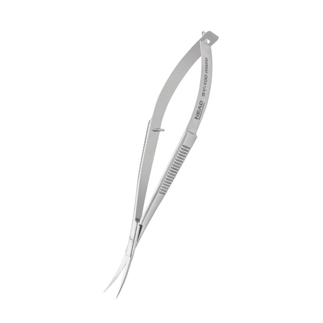 HEAD THE BEAUTY TOOLS Y-LINE žirklutės odelėms L-18mm micro – tikslus odelių pašalinimas manikiūro metu
